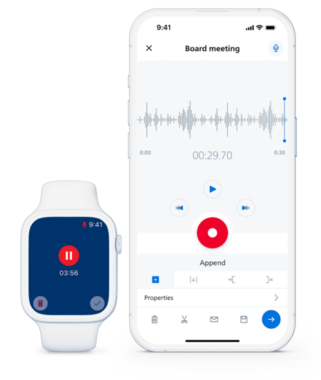 Phone and apple watch