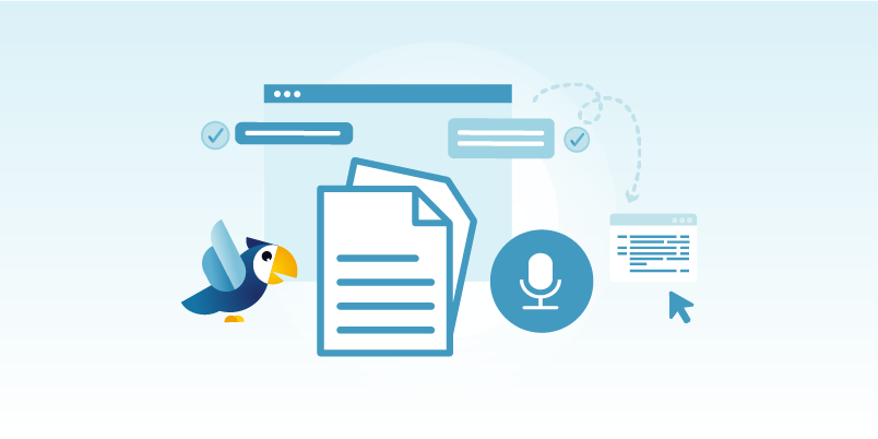 Making speech recognition a part of your document creation
