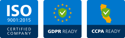 iso9001_gdpr-ready_ccpa-ready_logos